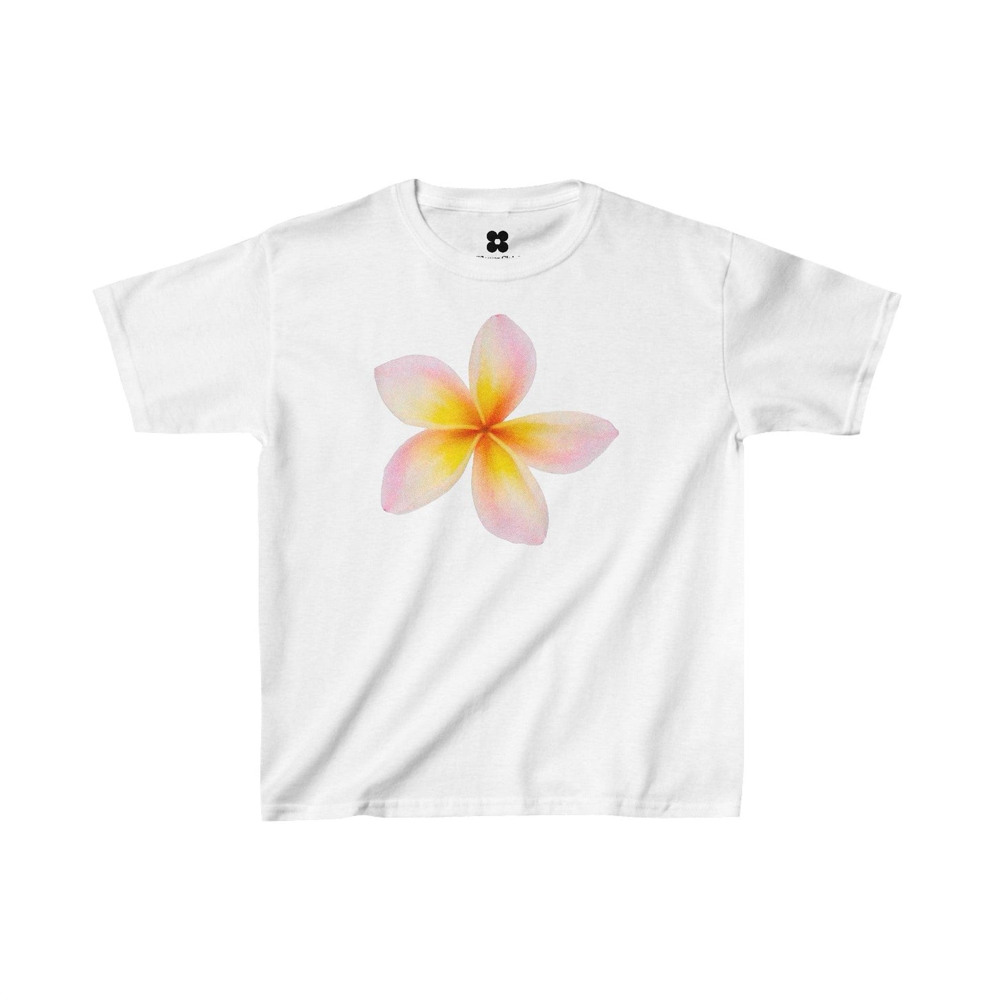 Plumeria Baby Tee - Kids clothes