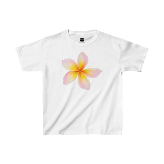 Plumeria Baby Tee - Kids clothes