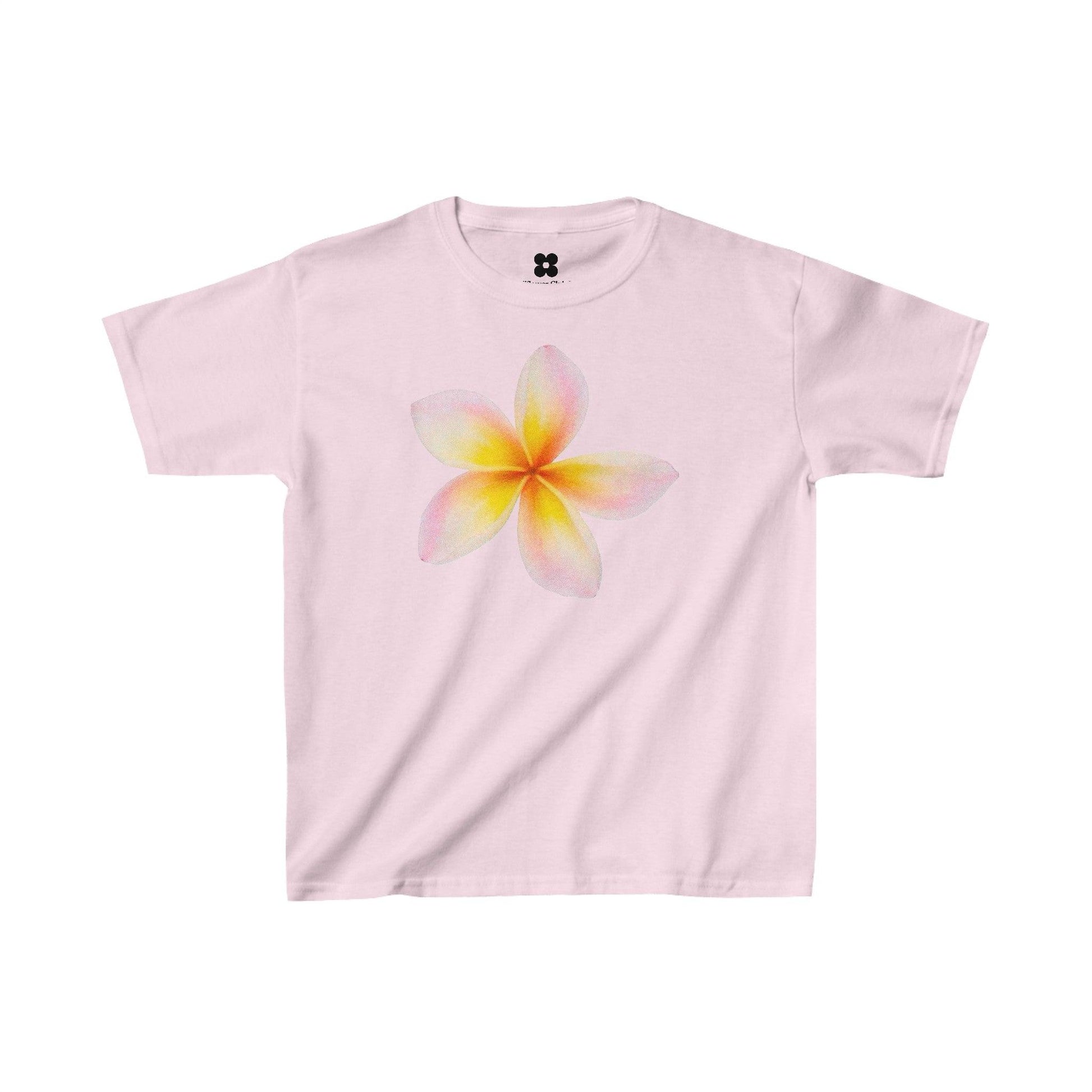 Plumeria Baby Tee - Kids clothes