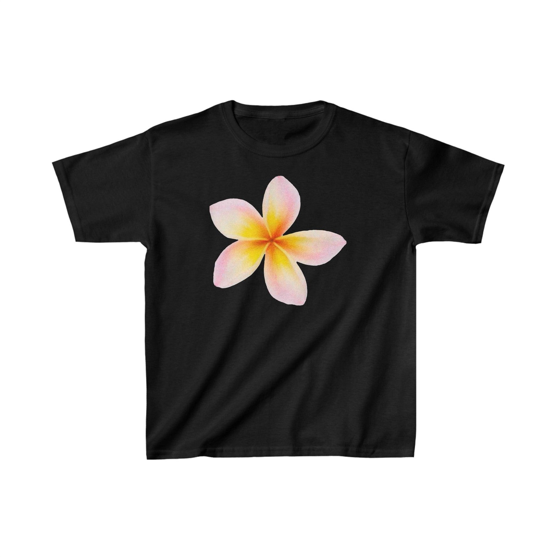 Plumeria Baby Tee - Kids clothes