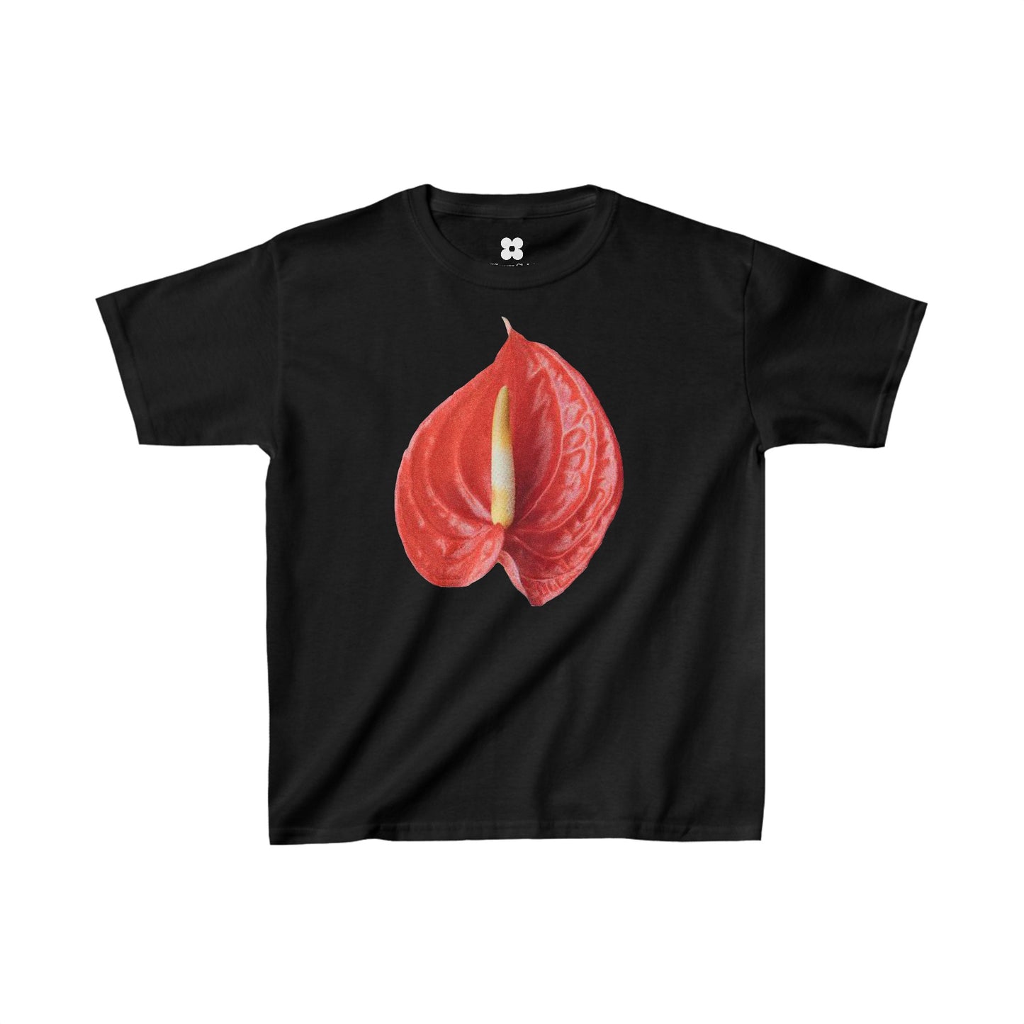 Anthurium Flower Baby Tee