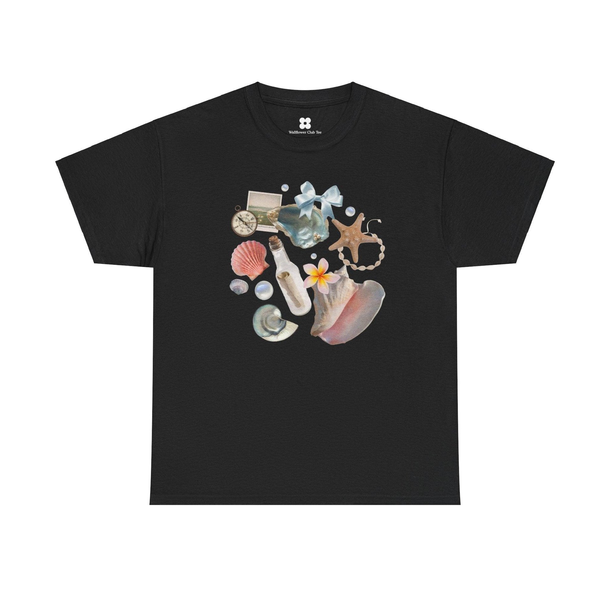 Seashell Girl T-shirt - T-Shirt