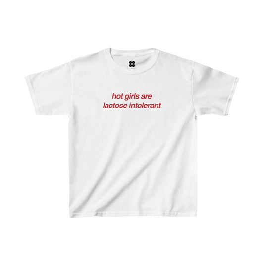 Hot girls are lactose intolerant Baby Tee