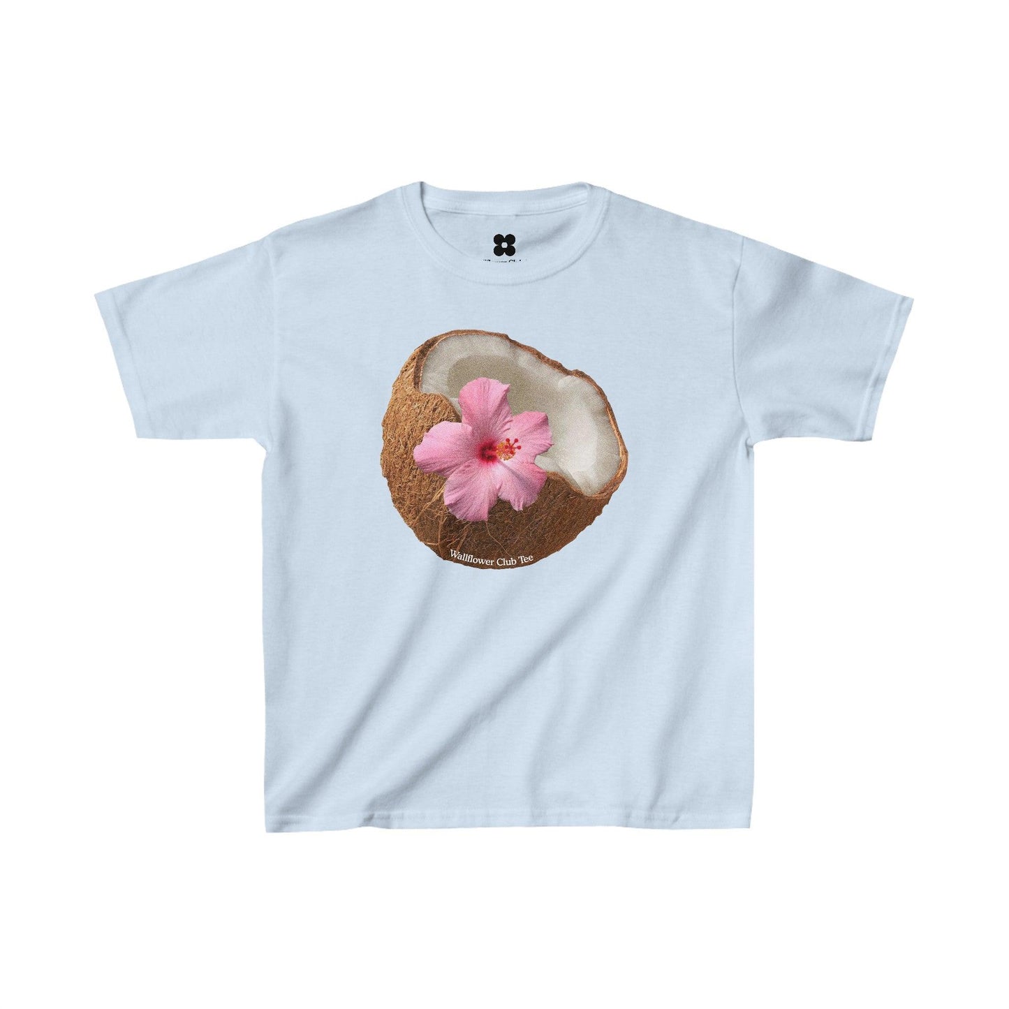 Coconut Print Baby Tee - Kids clothes