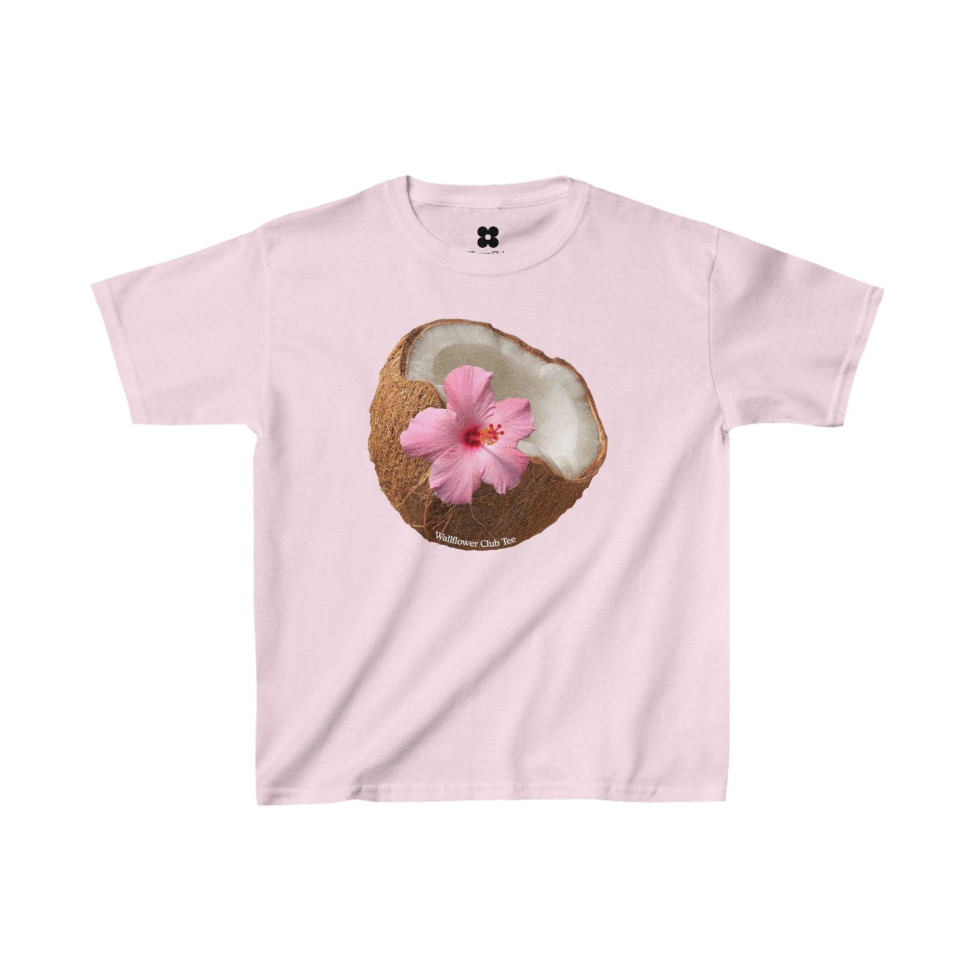 Coconut Print Baby Tee - Kids clothes