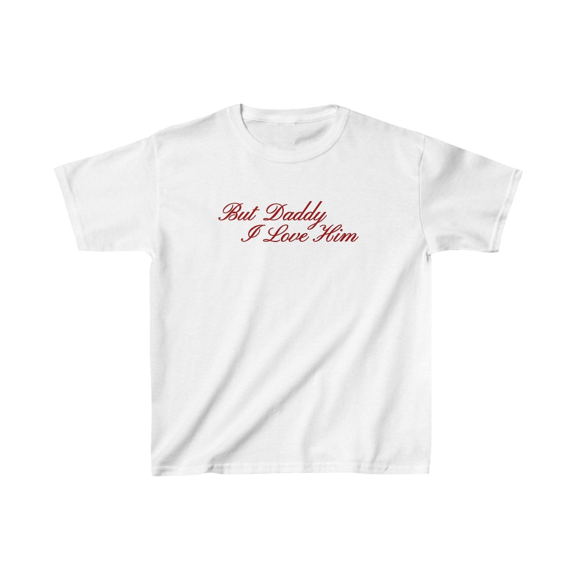 But Daddy I Love Him Baby Tee - Kids clothes