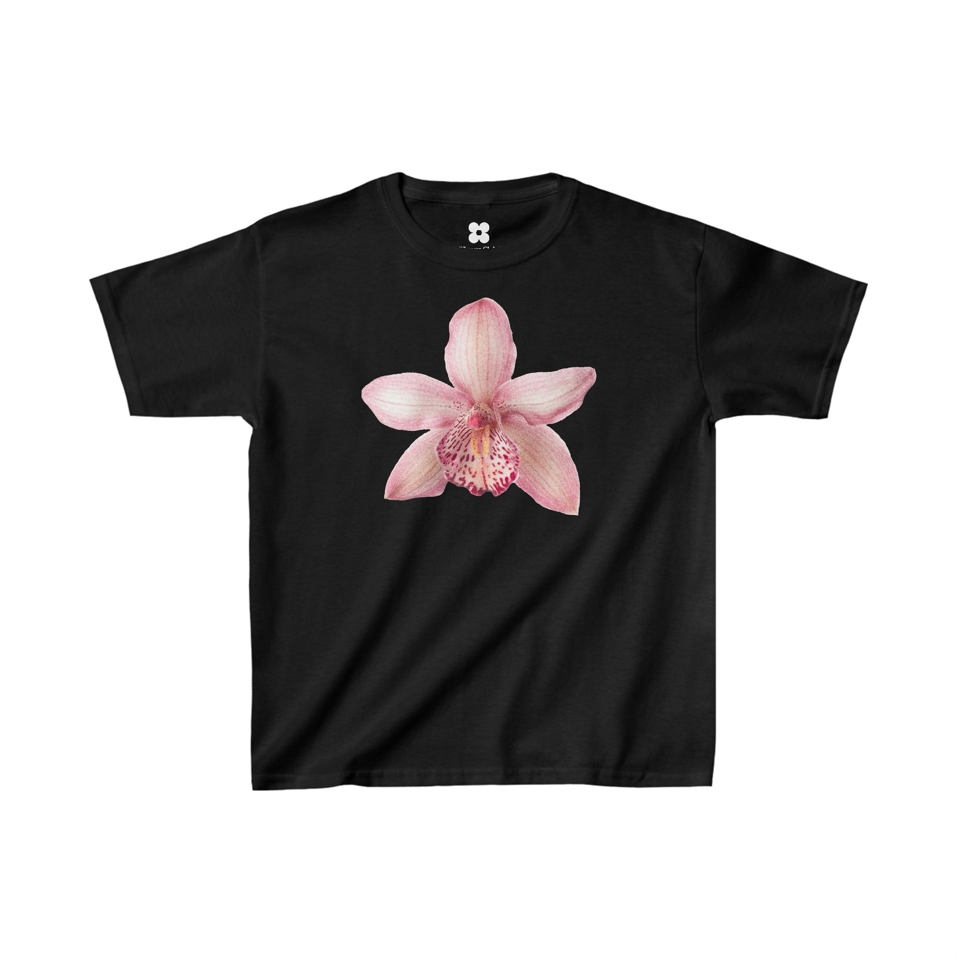 Orchid Flower Baby Tee - Kids clothes