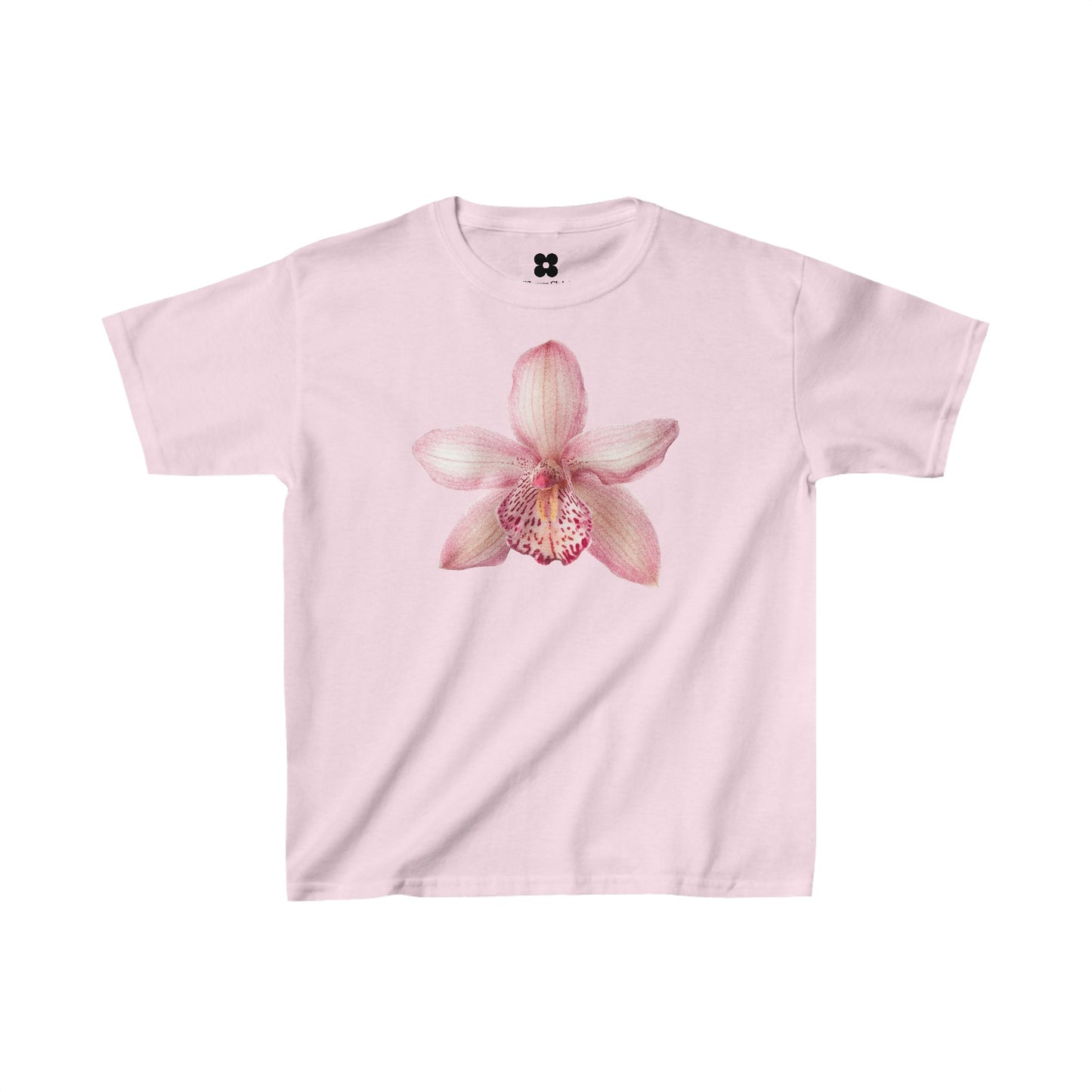 Orchid Flower Baby Tee - Kids clothes