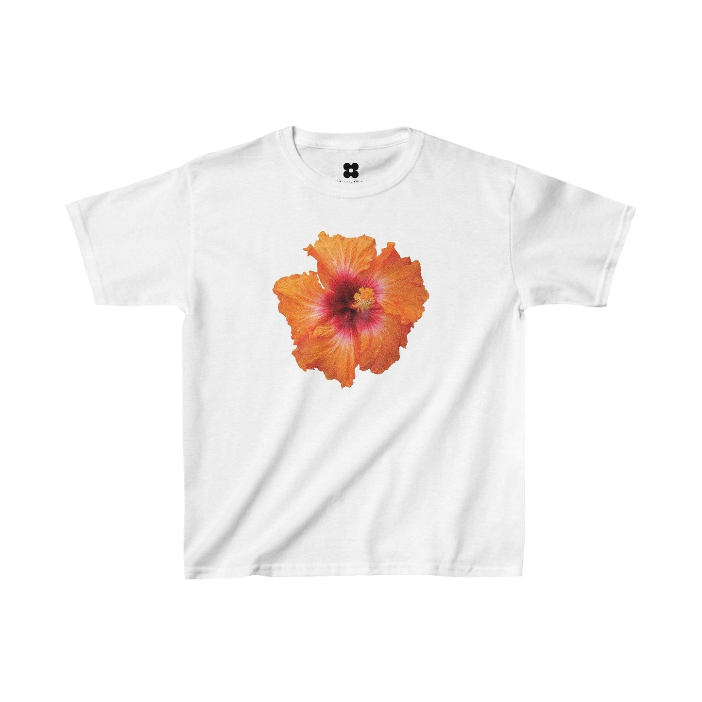 Tropical Flower Baby Tee - Kids clothes