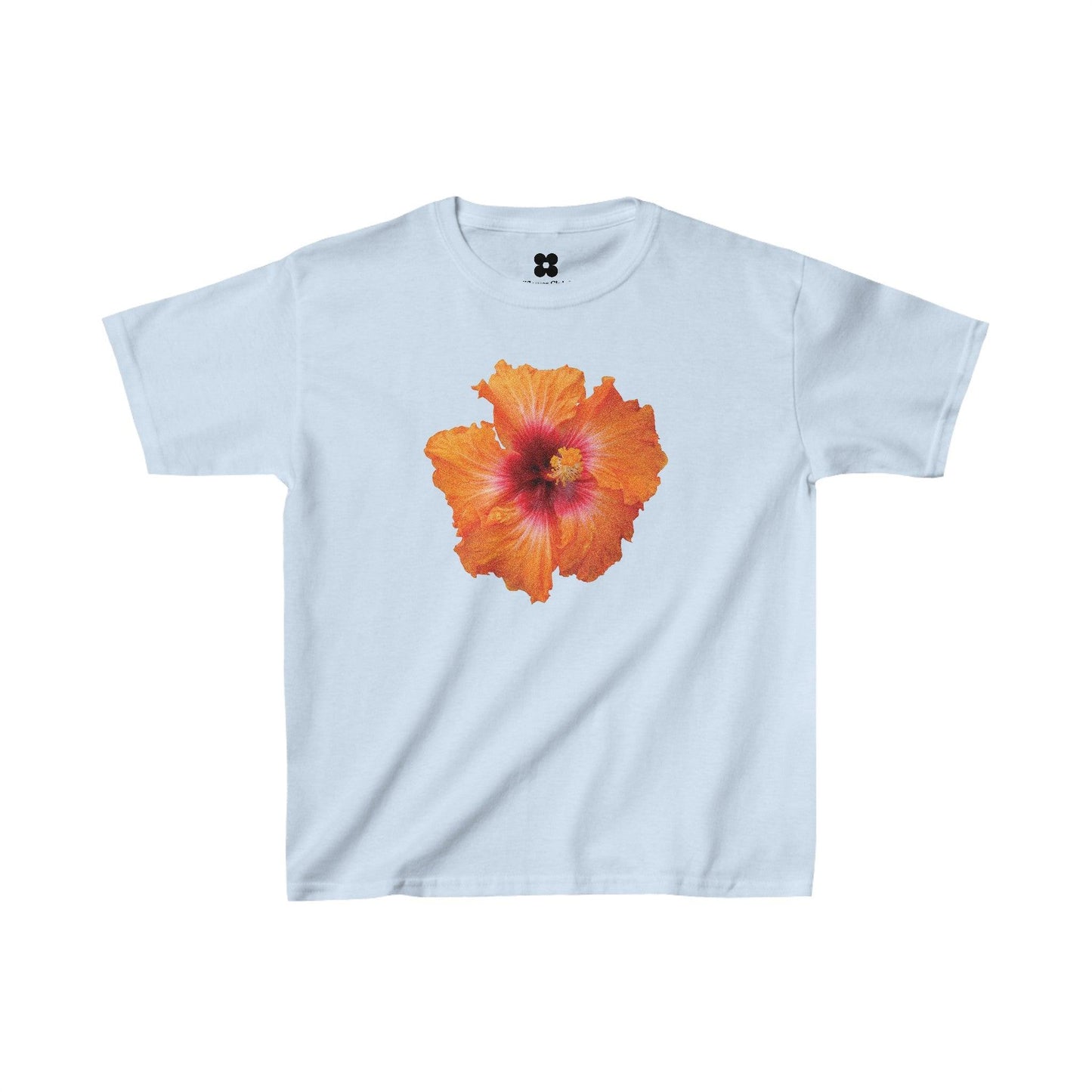 Tropical Flower Baby Tee - Kids clothes