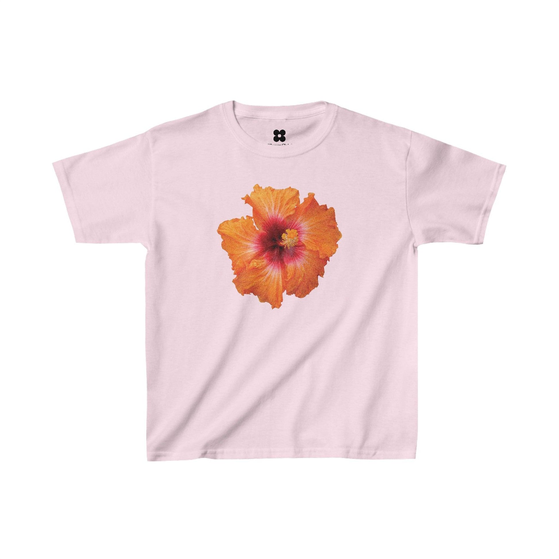 Tropical Flower Baby Tee - Kids clothes