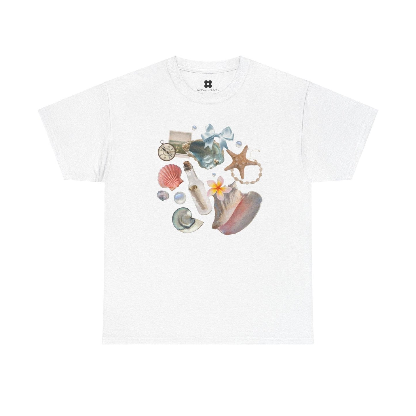 Seashell Girl T-shirt - T-Shirt